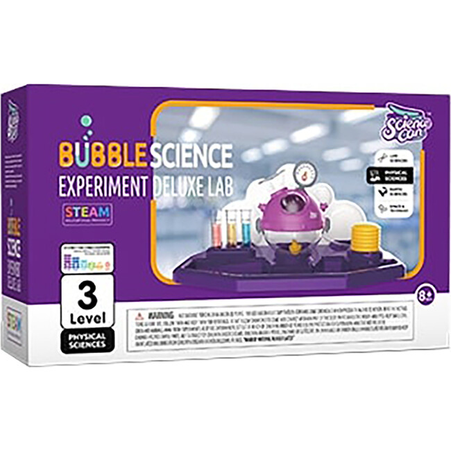 Hape: Science Can: Bubble Science Experiment Deluxe Lab