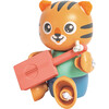 Hape: Milo & Melody Set - 2 Tiger Articulated Toy Figurines - Woodens - 3