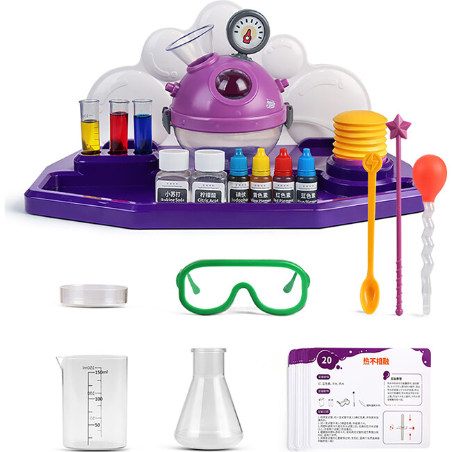 Hape: Science Can: Bubble Science Experiment Deluxe Lab - Woodens - 4