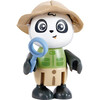 Hape: Sam & Pam Set - 2 Panda Articulated Toy Figurines - Woodens - 4