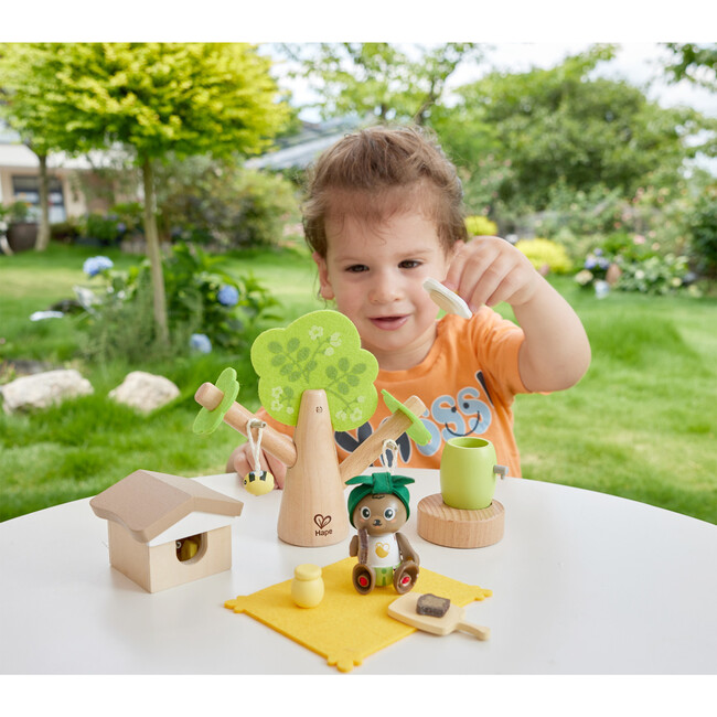 Hape: Honey Bees Picnic - 10pc Wooden Nature Pretend Play Toy - Woodens - 3