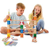 Hape: Quadrilla Basic Coding Set - 102 pc Wooden Marble Run Construction - Woodens - 2