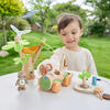 Hape: Tree Planting E-Car - 10pc Wooden Toy Set - Woodens - 3