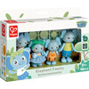 Hape: Wonderland Elephant Family - 4 Animal Articulated Figurines - Woodens - 2