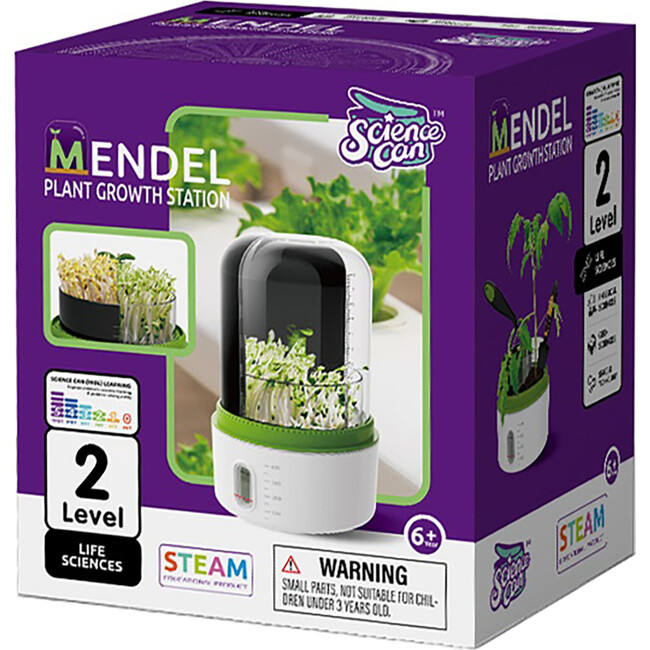 Hape: Science Can: Mendel Plant Growth Station - Woodens - 7