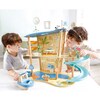 Hape: Ocean Rescue Playset - 47pc Wooden 2 Level Doll House w/ Slide - Woodens - 4