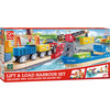 Hape: Lift & Load Harbor Set - 25 pc Land & Water Wooden Train Toy Playset - Woodens - 5