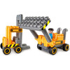 Hape: PolyM: Construction Site - Yellow-Grey - 43pc Building Blocks Toy Set - Woodens - 1 - thumbnail