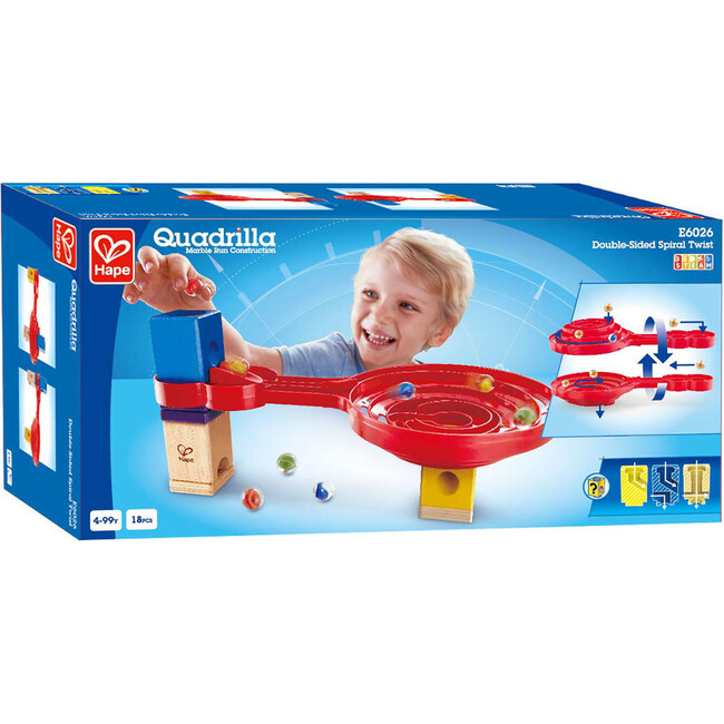 Hape: Quadrilla: Double-Sided Spiral Twist