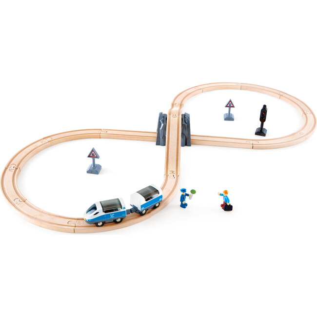 Hape: Passenger Train Set - Figure 8 Track Railway Set