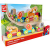 Hape: Jungle Journey Train - 3 Magnetic Linking Toy Trains - Woodens - 2