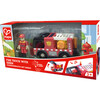 Hape: Light & Sound: Fire Truck With Siren - Red - Woodens - 4