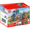 Hape: Light & Sound Mountain Tunnel Set - Rock Mountain Formation & Train Track - Woodens - 5