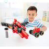 Hape: PolyM: Racing Car - Black & Red - 31pc Building Blocks Toy Set w/ Figurine - Woodens - 5