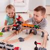 Hape: Mining Loader Set - 12pc Train Yard Playset - Woodens - 5