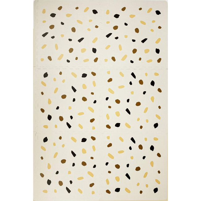 Hakuna Matte: Stylish Baby Play Mat: Confetti & White Design