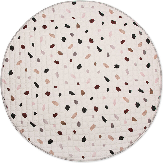 Hakuna Matte: Quilted Playmat – Confetti - 59" Circle, Padded Floor Blanket