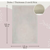 Hakuna Matte: Coral Velvet Baby Playmat: Grey - 60x80" - Playmats - 2