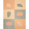 Hakuna Matte: Stylish Baby Play Mat: Jungle - Beige & Sage - 72x48", 6 XXL Foam Floor Tiles - Playmats - 1 - thumbnail