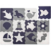 Hakuna Matte: Stylish Baby Mat: Marine World - 47x35", 12 Foam Floor Tiles - Playmats - 1 - thumbnail