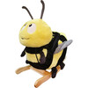 Gerardo's Toys: Little Rockers - Bee - Wooden Plush Ride-On Rocking Animal Toy - Rockers - 1 - thumbnail