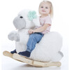 Gerardo's Toys: Little Rockers - Sheep - Wooden Plush Ride-On Rocking Animal Toy - Rockers - 2