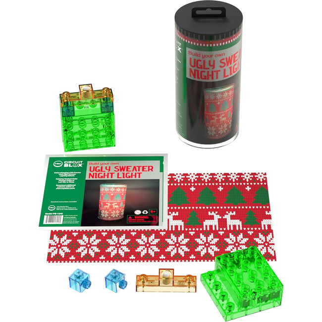 E-Blox: Power Blox BYO: Holiday Night Light - Ugly Sweater 2