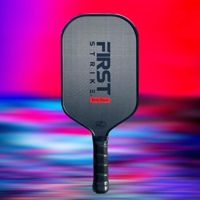 First Strike Pickleball: Pro-Tour Pickleball Paddle - Elongated - Sports Gear - 2