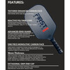 First Strike Pickleball: Pro-Tour Pickleball Paddle - Elongated - Sports Gear - 3