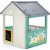 Dolu: My First House: White & Green - Playhouse, Indoor & Outdoor Toy - Playhouses - 1 - thumbnail