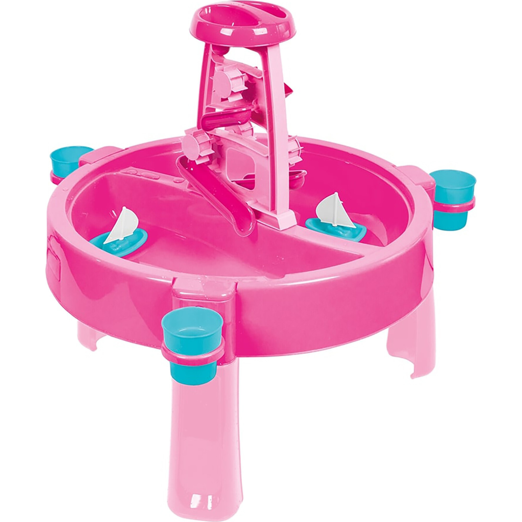 Dolu: 3-In-1 Water & Sand Activity Table - Unicorn, Pink, Blue - Outdoor Games - 1