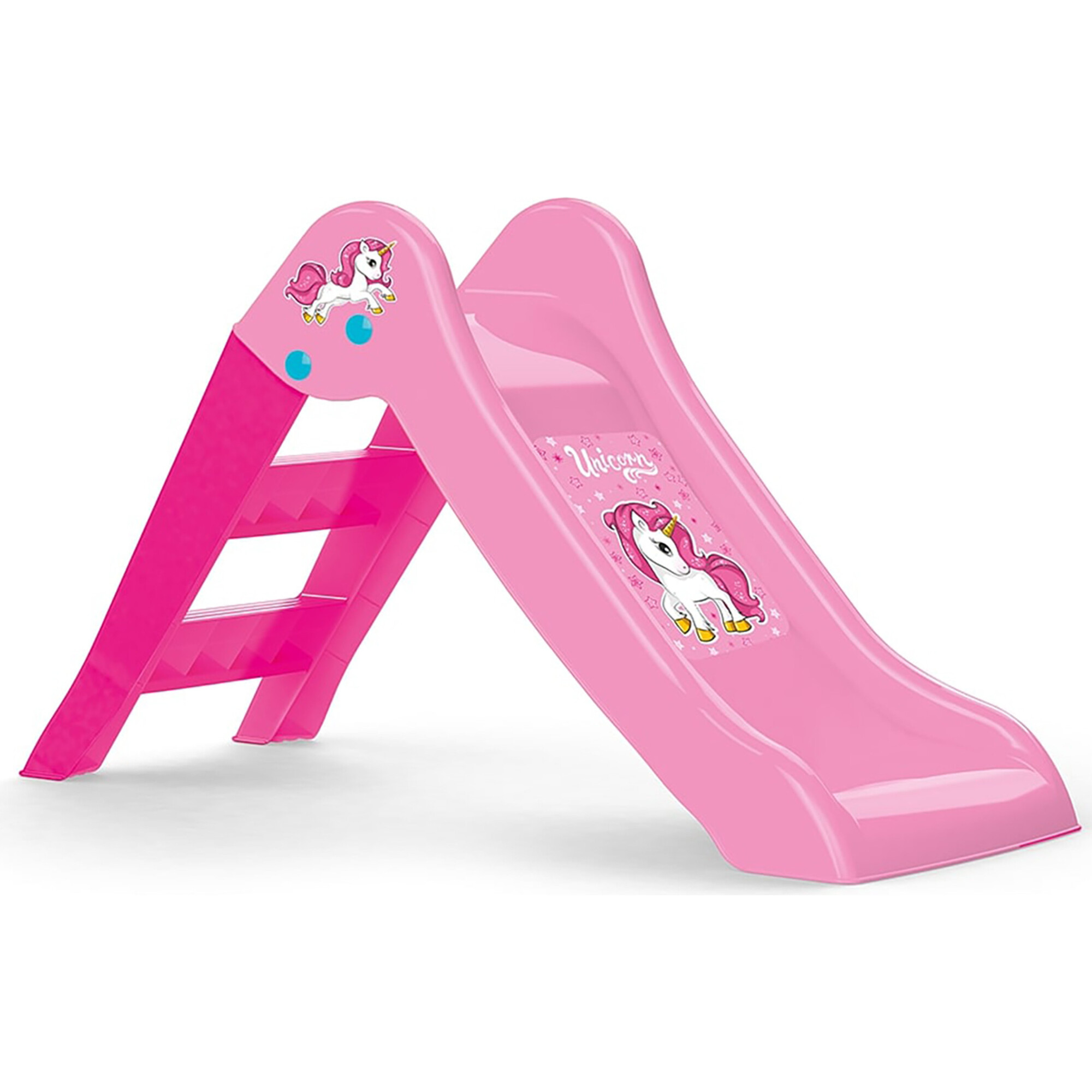 Dolu: My First Slide: Unicorn & Pink - Indoor/Outdoor Toy - Outdoor Games - 1