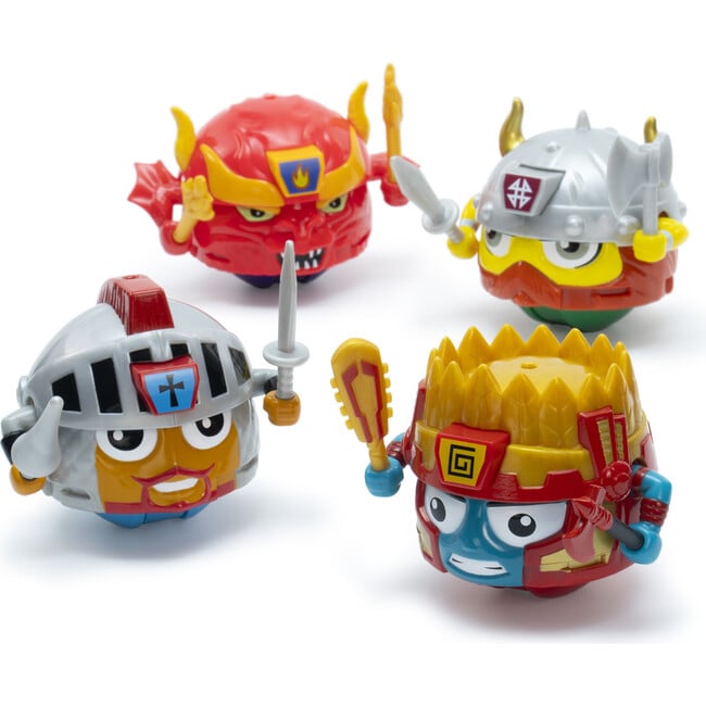 Battle Ballz: Collectors Pack - 4 Warriors (Volcanon, Solar, Ice-Berg, Scorch)