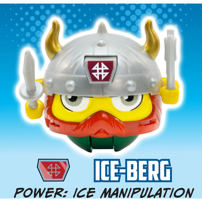 Battle Ballz: Training Pack - Ice-Berg - Weapon Wielding Toy Viking - Games - 3