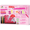 Buddy & Barney: Big Box of Stencils - Fashion, Fairies & Flowers, Kids Age 4+ - Developmental Toys - 1 - thumbnail