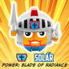 Battle Ballz: Training Pack - Solar - Weapon Wielding Toy Knight - Games - 3