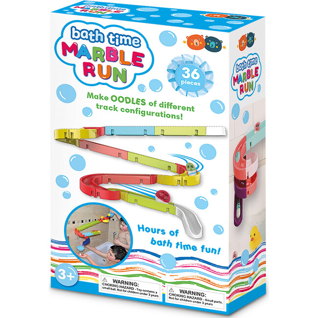 Buddy & Barney: Bath Time Marble Run - 36pc Set, Kids Age 3+ - Bath Toys - 1