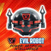 Battle Ballz: Training Pack - Evil Robot - Weapon Wielding Toy Figure - Games - 3