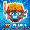 Battle Ballz: Training Pack - Volcanon - Weapon Wielding Toy Aztec Warrior - Games - 3