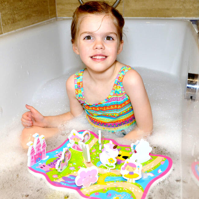 Buddy & Barney: Bath Time Unicorn World Activity Set - 27pc, Kids 3+ - Bath Toys - 2