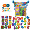 Buddy & Barney: Alphabet Bath Time Stickers, Kids Age 3+ - Bath Toys - 5