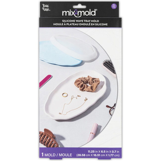 Brea Reese Mix2Mold Silicone Wave Tray Mold - 1pc