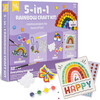 Little Yellow Bicycle: 5-In-1 Rainbow Craft Kit - Multi-Project Colorful-Themed DIY Craft Set - Arts & Crafts - 2