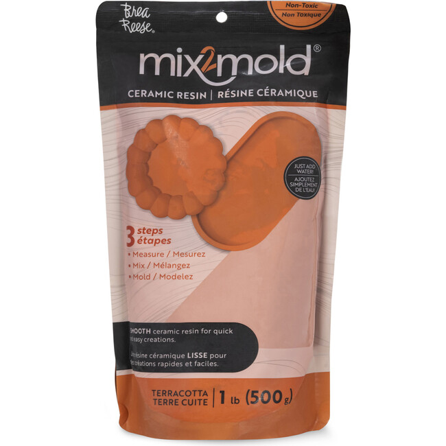 Brea Reese Mix2Mold Ceramic Resin - Terracotta Powder 1lb Bag