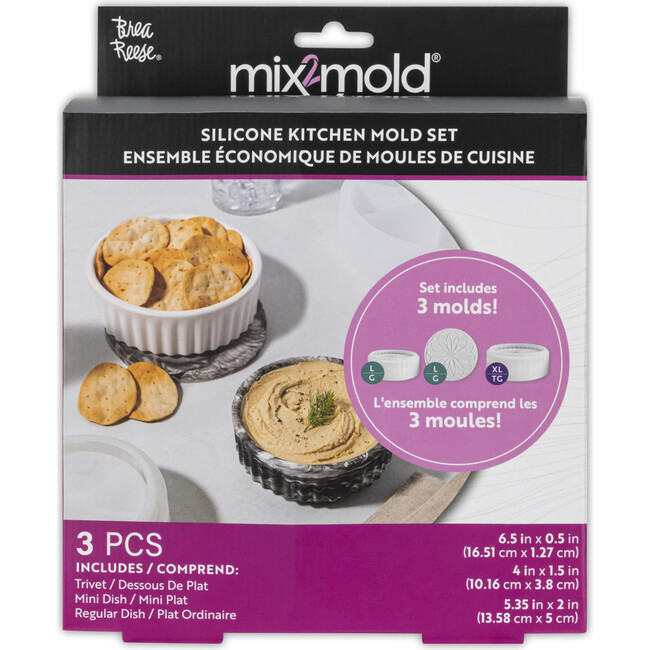 Brea Reese Mix2Mold: Molds Value Set - Kitchen 3pc