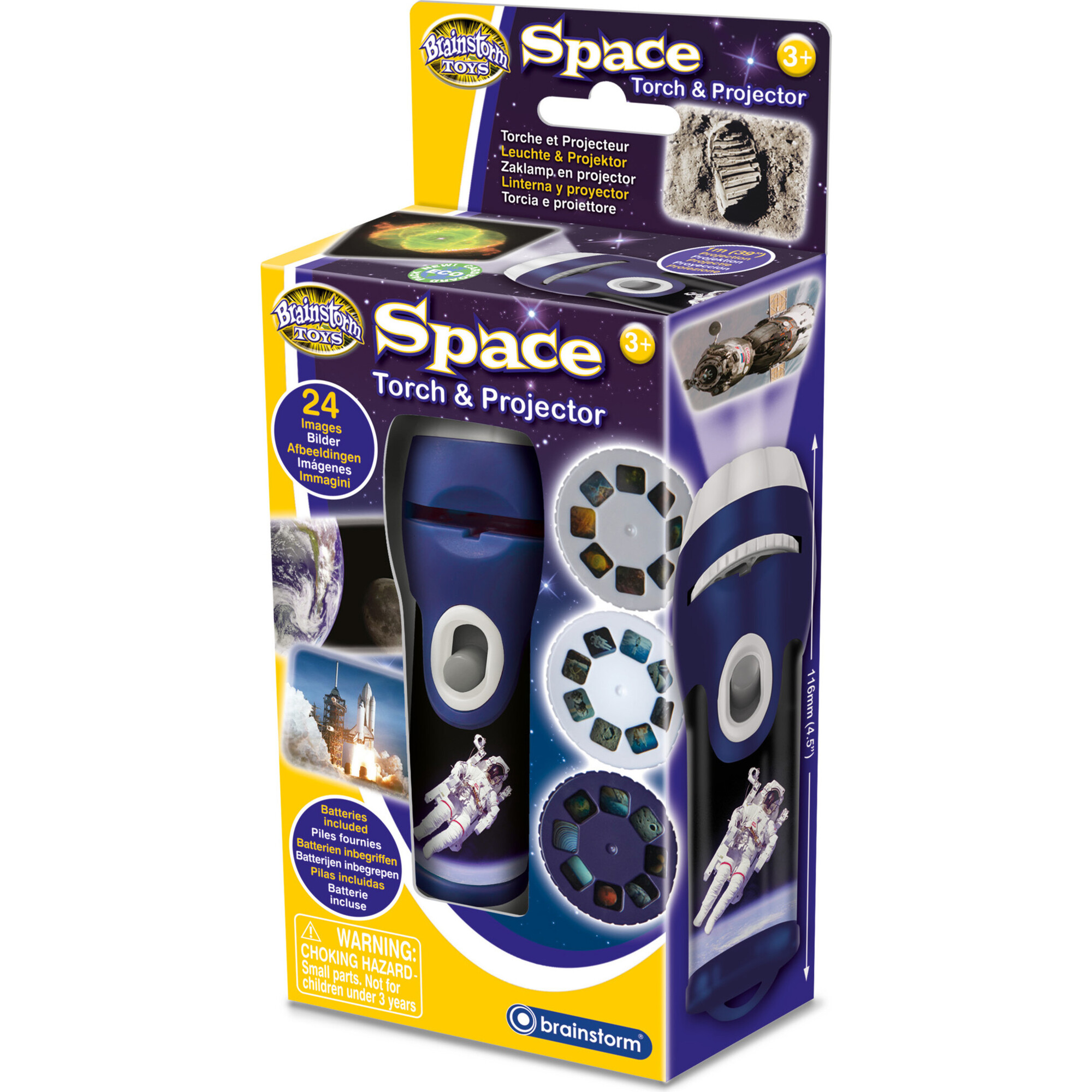 Brainstorm Toys: Space Torch & Projector - Developmental Toys - 1