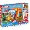 Little Tikes: 2-In-1 Art Easel Tent - Washable Giant Art Board - Developmental Toys - 1 - thumbnail