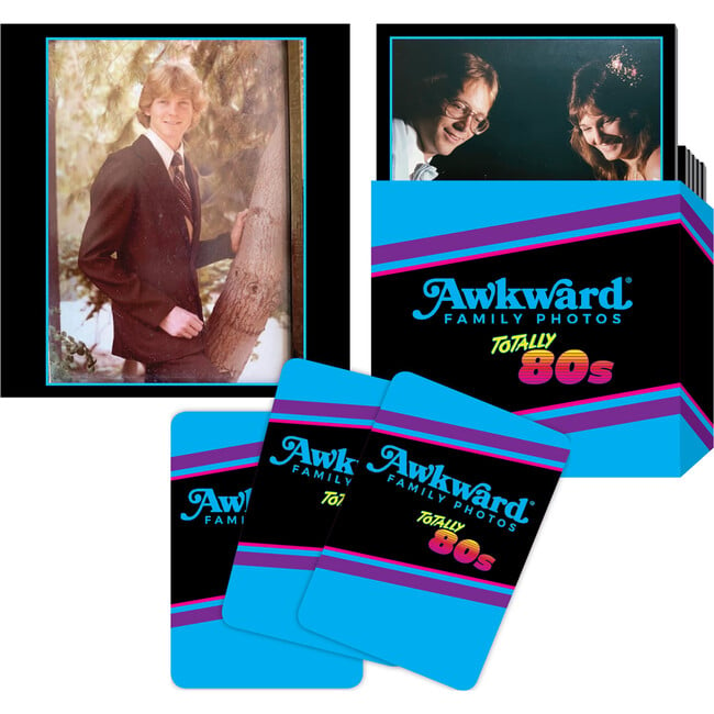 All Things Equal: Awkward Family Photos Totally 80s - Party Game, Ages 13+, 4-8 Players - Board Games - 3