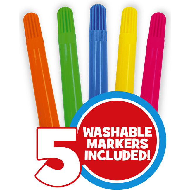Little Tikes: 2-In-1 Art Easel Tent - Washable Giant Art Board - Developmental Toys - 4