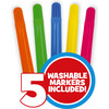 Little Tikes: 2-In-1 Art Easel Tent - Washable Giant Art Board - Developmental Toys - 4